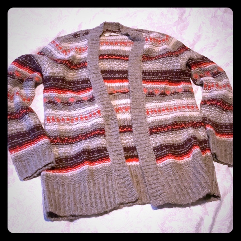 Hollister Open Knit Cardigan